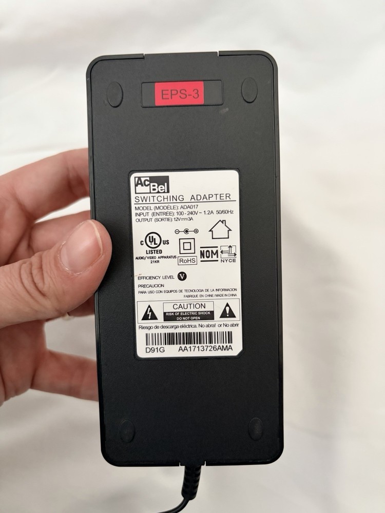 Atari Black Classic Joystick Controllers with Power Adapter