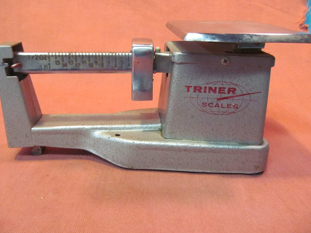 1973 USPS TRINER POSTAL SCALE 1 LB / 16 OZ