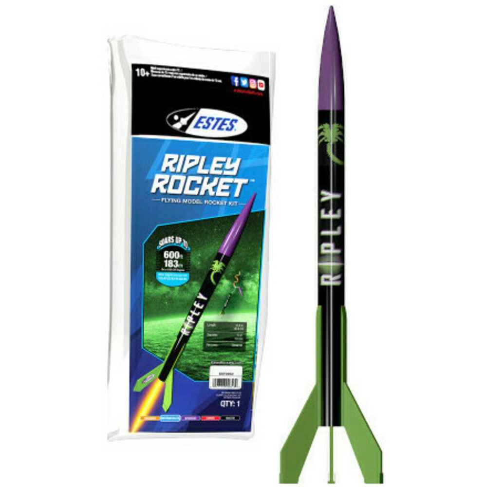 Estes 0653 Ripley Rocket Model Rocket Kit