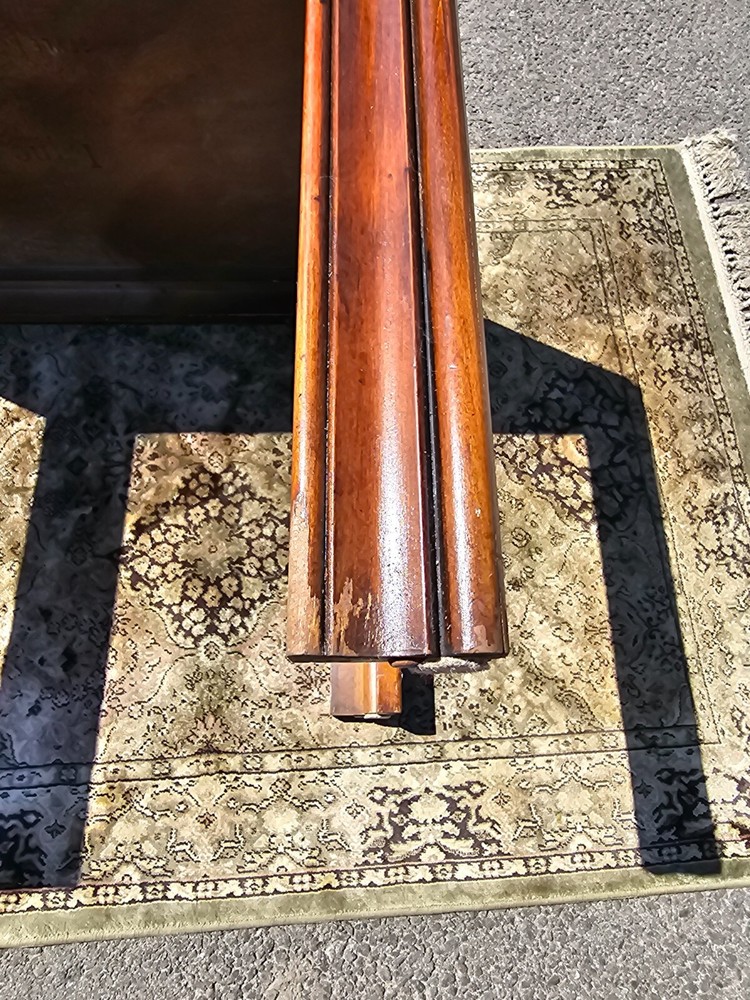 Altavista Lane Burled Walnut Rustic End Side Table 1950's
