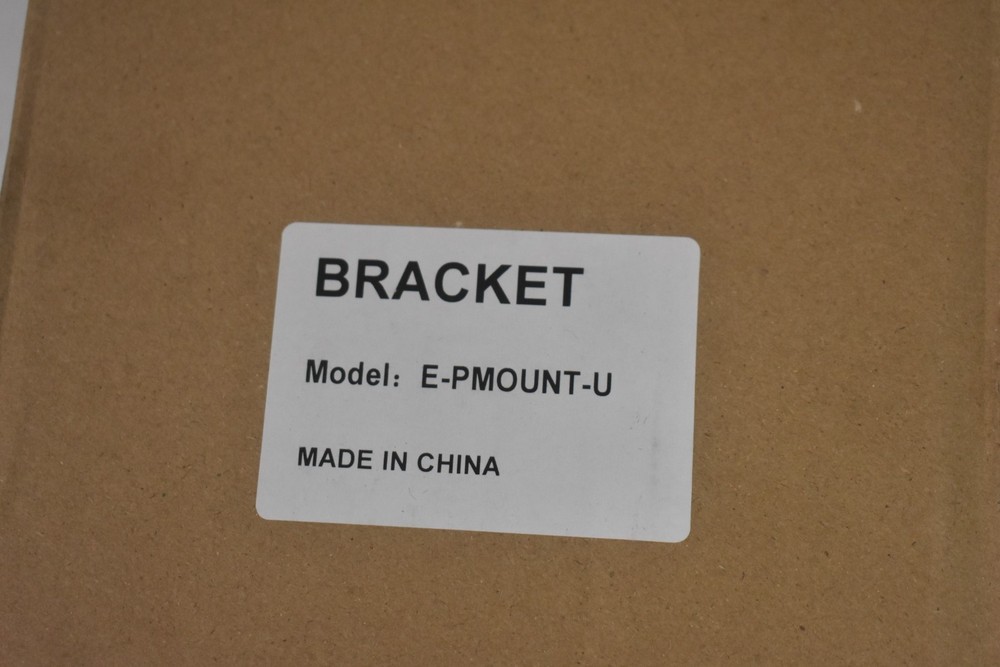 Pole Mount Bracket White E-PMOUNT-U Compatible With Epcom E Series Cameras