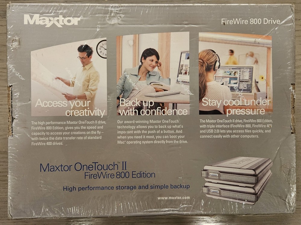 Maxtor One Touch II 200GB External Hard Drive