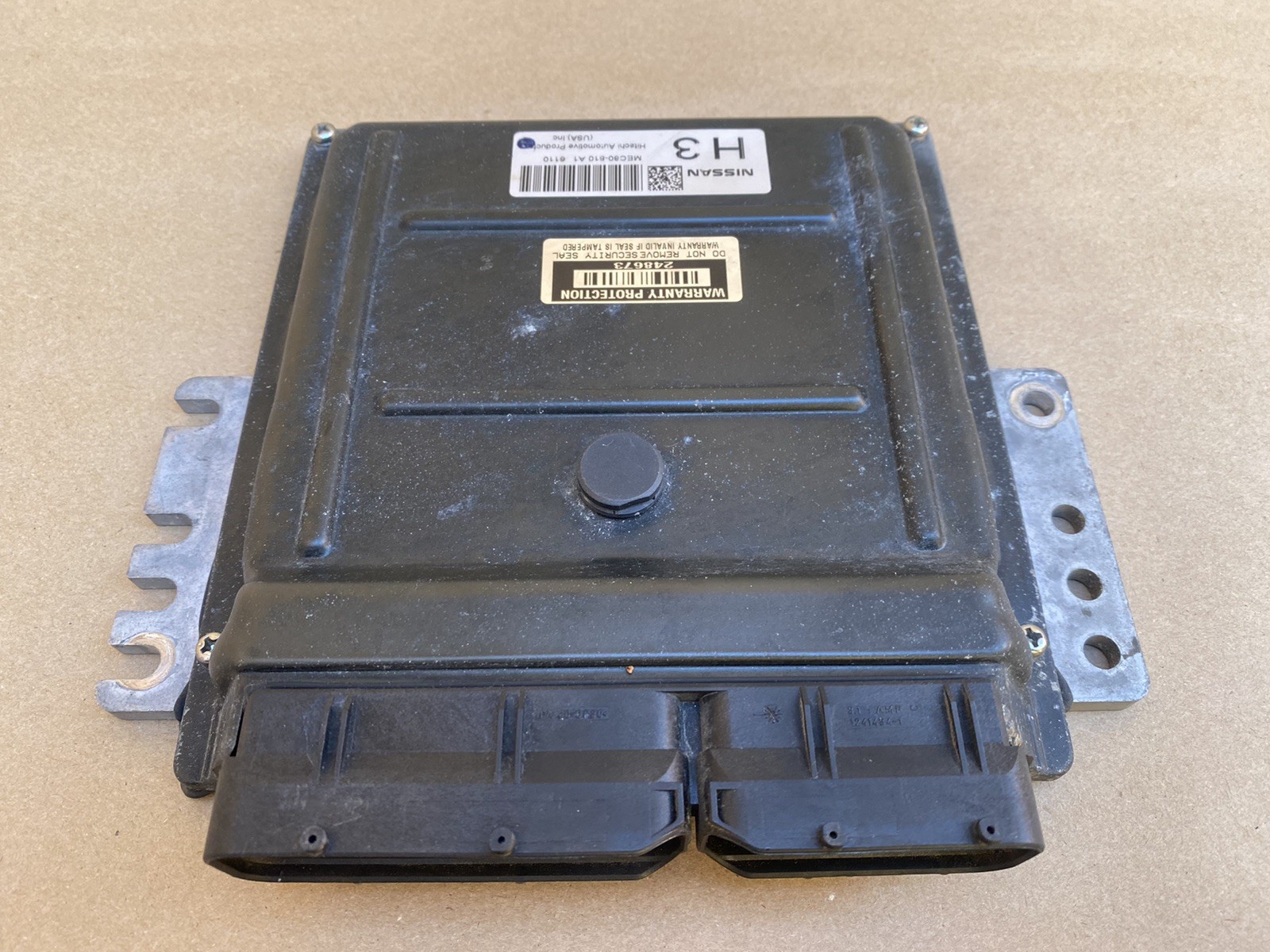 2006 NISSAN FRONTIER M/T 2.5L MEC80-810 A1 ENGINE COMPUTER MODULE ECU ECM PCM