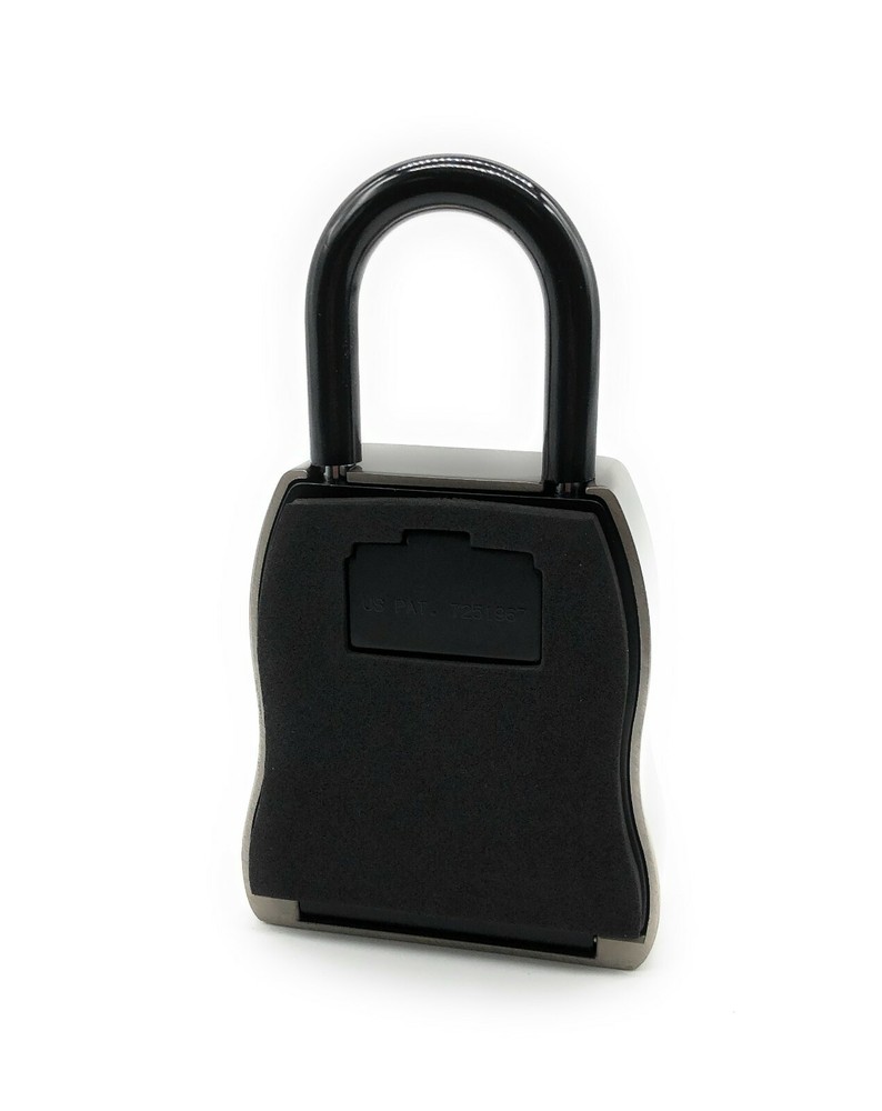 Key Storage Lock Box With Separate Combination For Locking Shackle Extra Secure