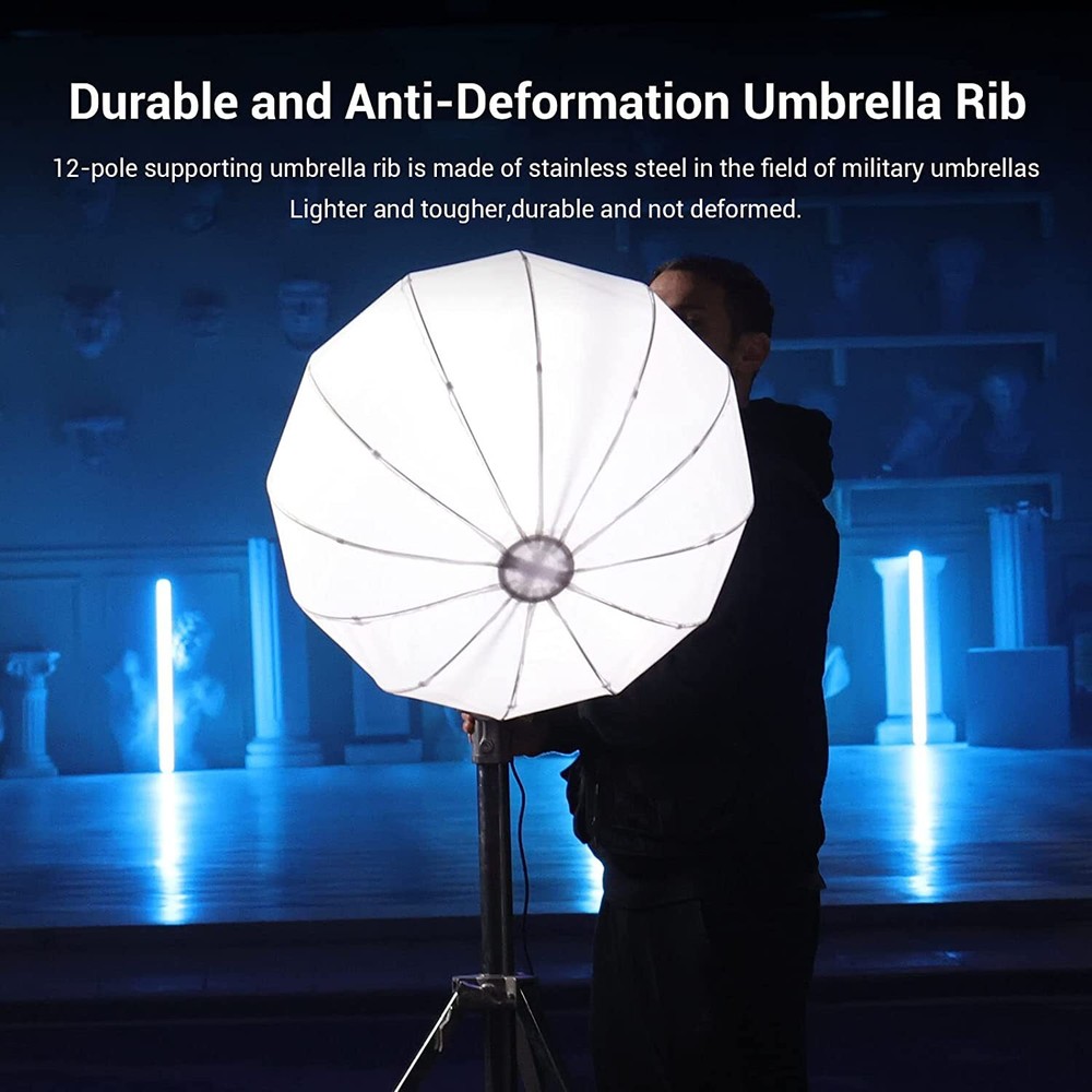SmallRig RA-L65 Lantern Softbox Soft Light Modifier with Fabric Barn Doors -3754
