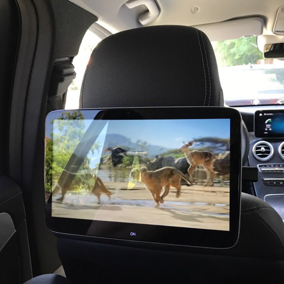 Rear Seat Entertainment System For Mercedes S Class S550 Car TV Headrest Monitor