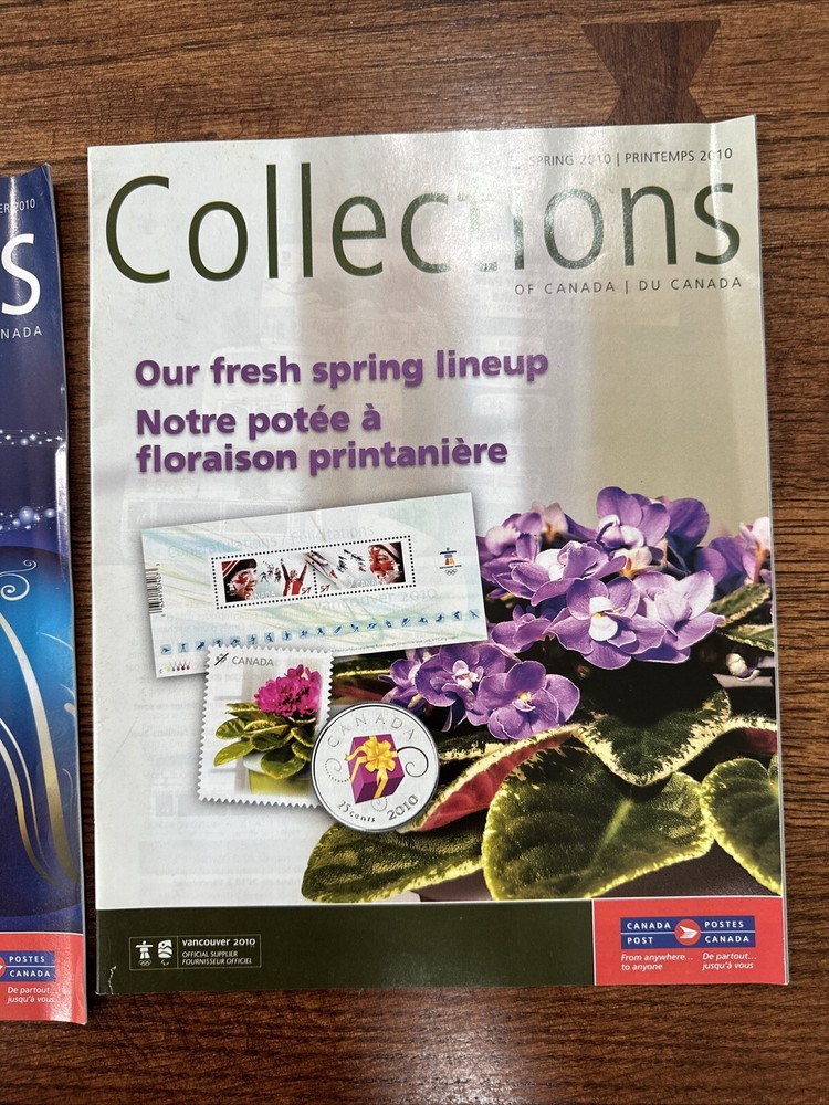 2010 Canada POST PHILATELIC COLLECTIONS STAMPS MAGAZINE Lot H879