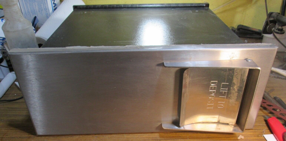 Through the wall Envelope Drop Box Safe Double Key Access 18" X 18" X 6"
