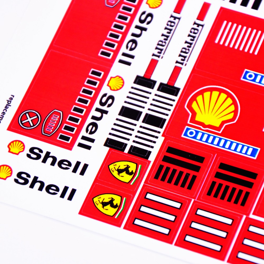 Replacement sticker for set 2556 Precut sticker