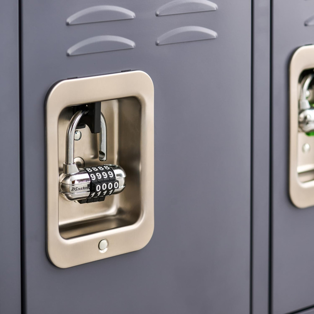 Set Your Own Combination Padlock, Gym Locker Locks with Code for Securing Indoor