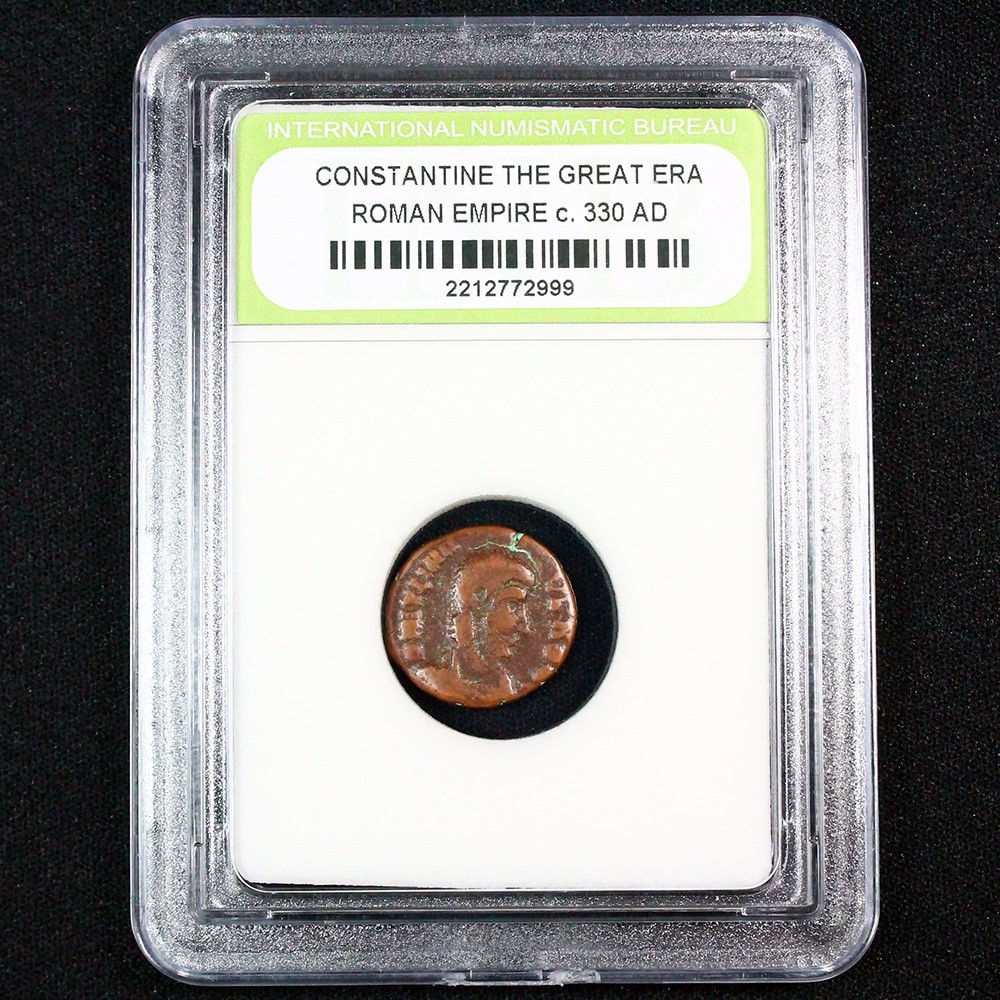 High Quality Constantine the Great Era Ancient Bronze Coin c. 330 AD