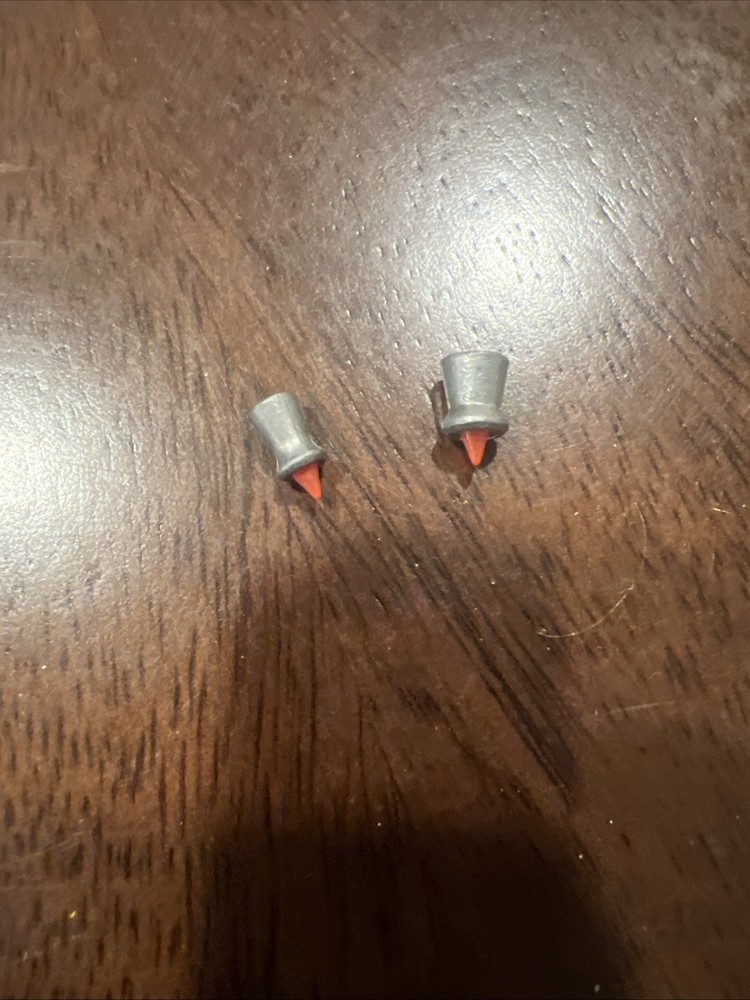 2-pellet Gun Pellets Two Different Sizes Red Tip