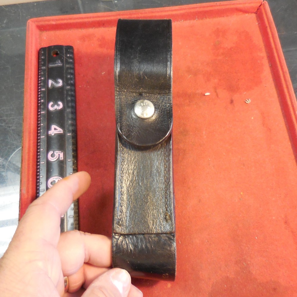 Mace pepper spray holder LEATHER #OP/HP