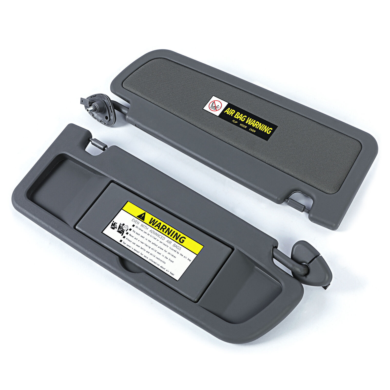 Atlas Gray 1Pair Of Sun Visor For Honda Civic 2006-2008 Shield Left & Right