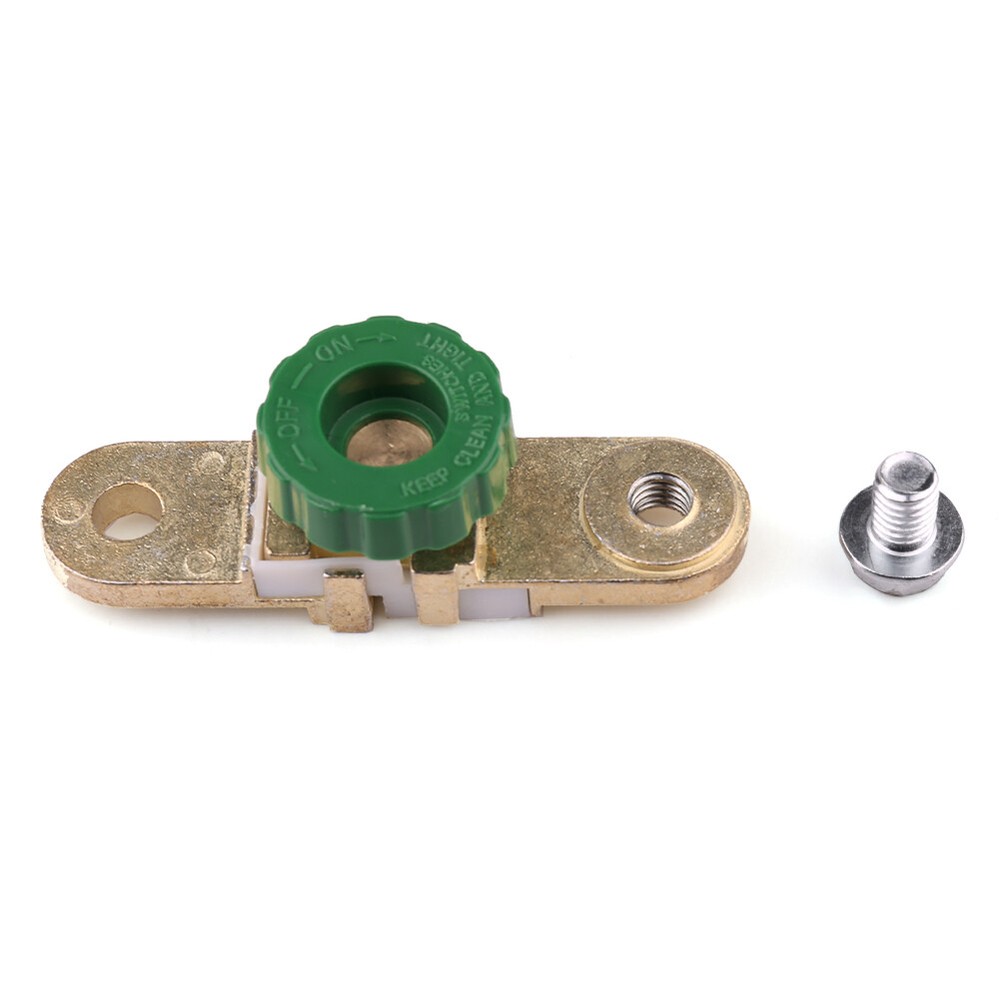 2X Battery Link Terminal Quick Cut-off Disconnect Kill Shut Switch Side Post