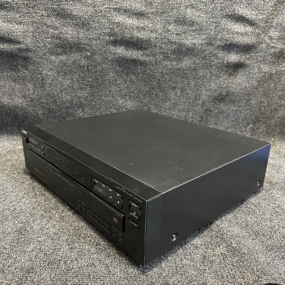 Sony CDP-C365 High Density Linear Converter 5-Disc CD Changer TESTED WORKING