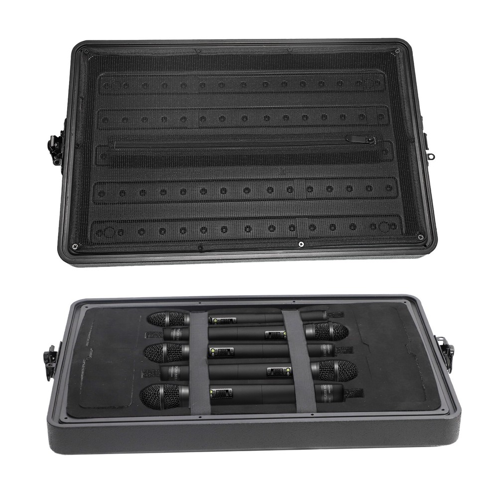 6U Rack Case, Space 10.2"Deep Rackmount Flight CasesMicrophone Carrying Case