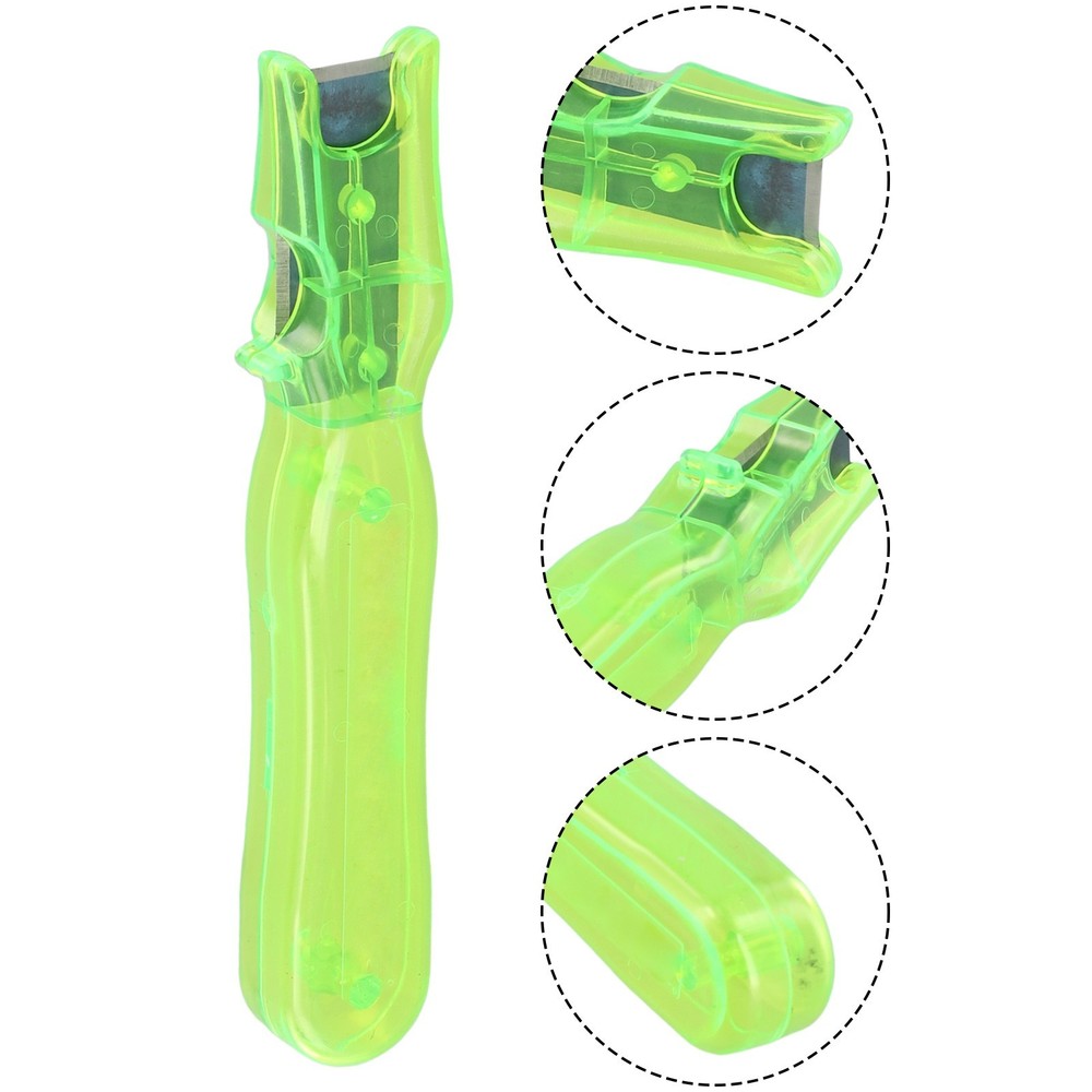 Arrow Scraper Feather Scraper 1set 22*6*2cm Plastic + Metal Using Steady