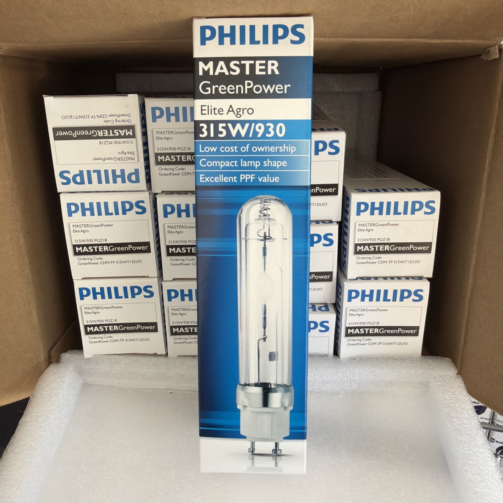 Philips Green Power Master Color CDM Lamp 315 Watt Elite Agro 3000K