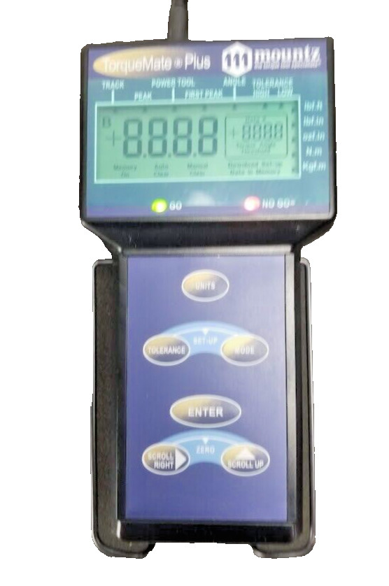 Mountz TorqueMate Plus Portable Handheld Torque Analyzer
