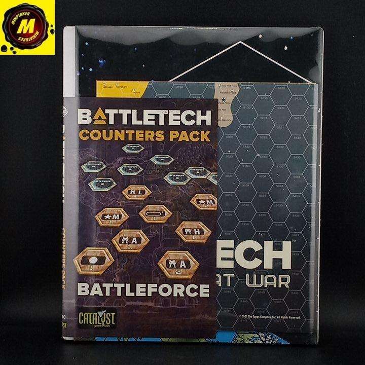 BattleTech Counters Pack: BattleForce (CAT 35190) (NIS) - #156595 - Battletech