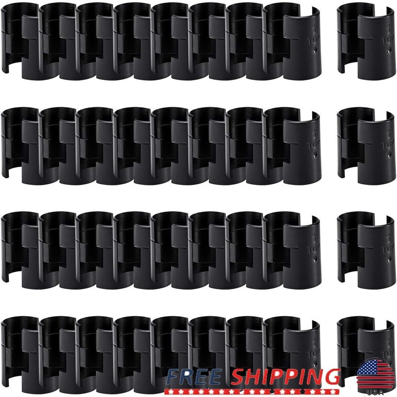 Wire Shelf Clips Replacement Durable Clips Metro Honey-Can-Do Wire Racks New