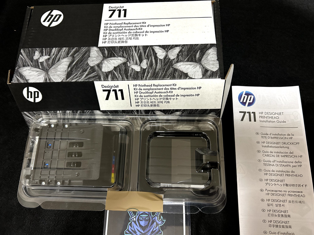 HP C1Q10A HP 711 Printhead Replacement Kit From Japan