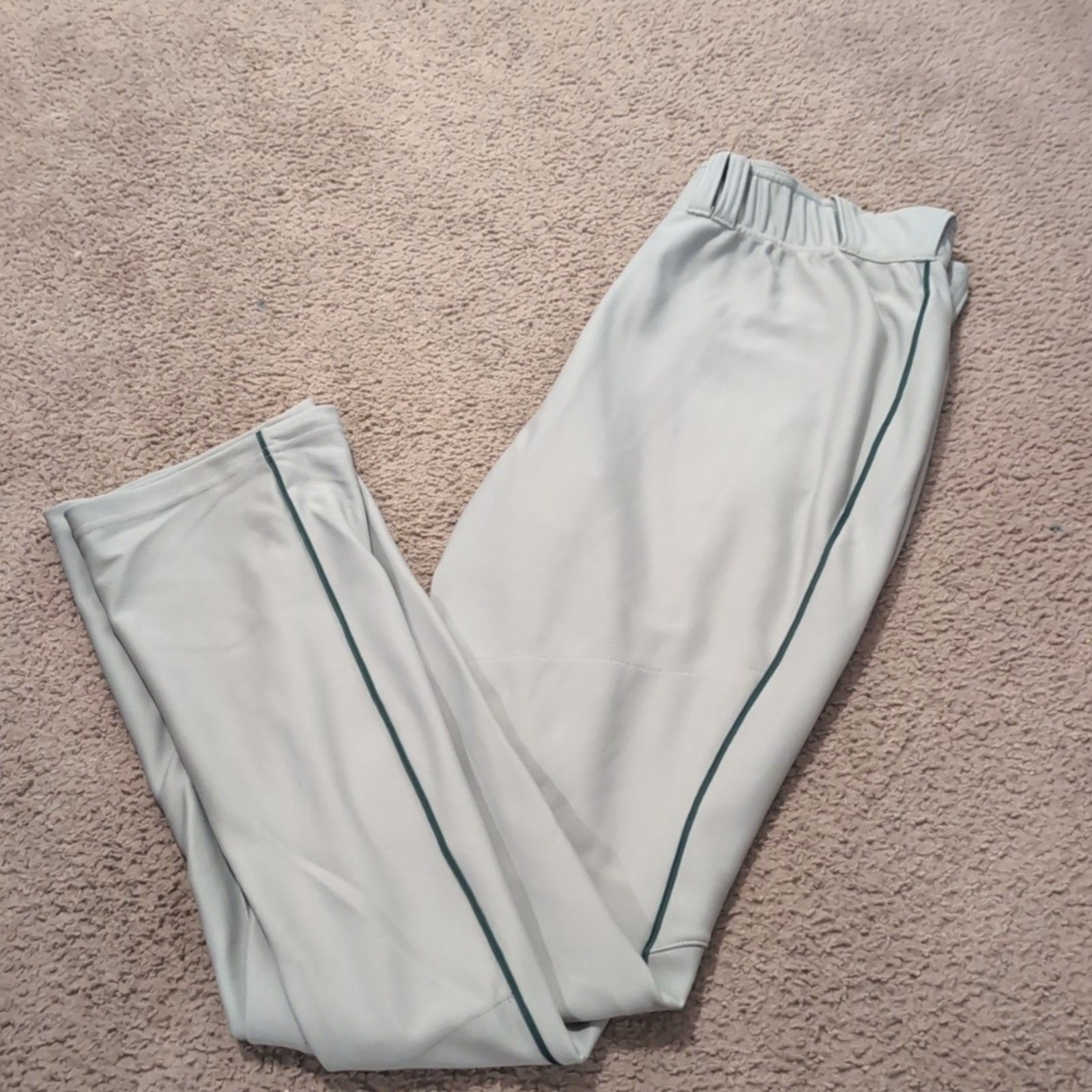 Adidas Baseball Pants Men's M NWOT Green Pinstripe/Logo