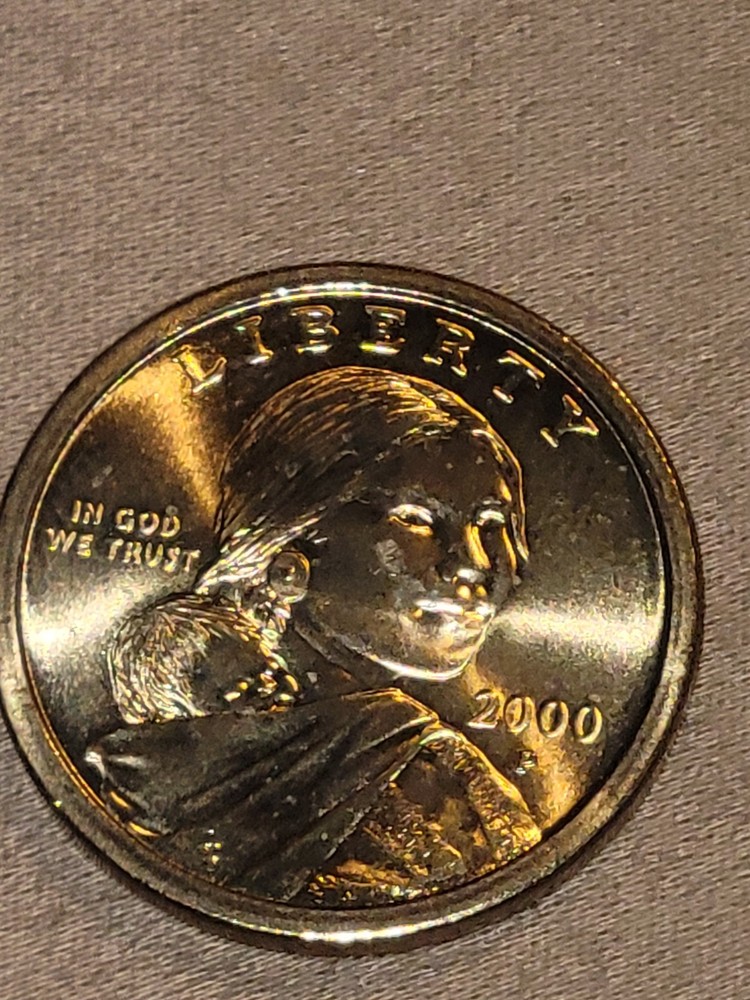 2000-P Gem Native American Sacagawea Dollar
