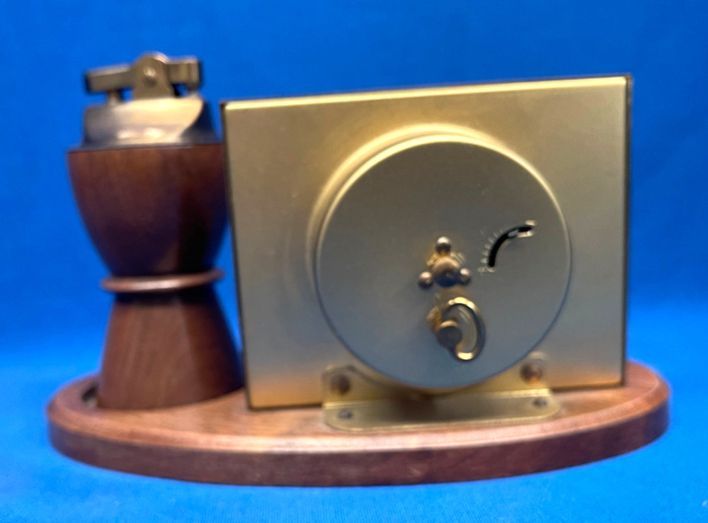 Vintage Renco Clock With Lighter Working
