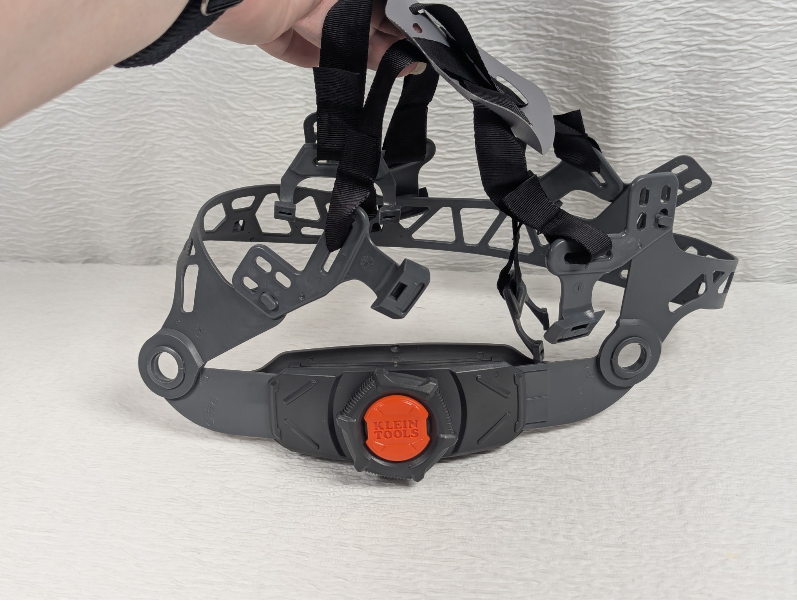 Klein Tools - CLMBRSPN - Safety Helmet Suspension - One Size - Black/Gray