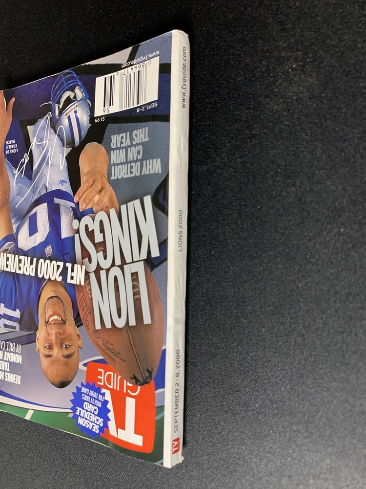 Charlie Batch Tv Guide Sept 2-8,2000