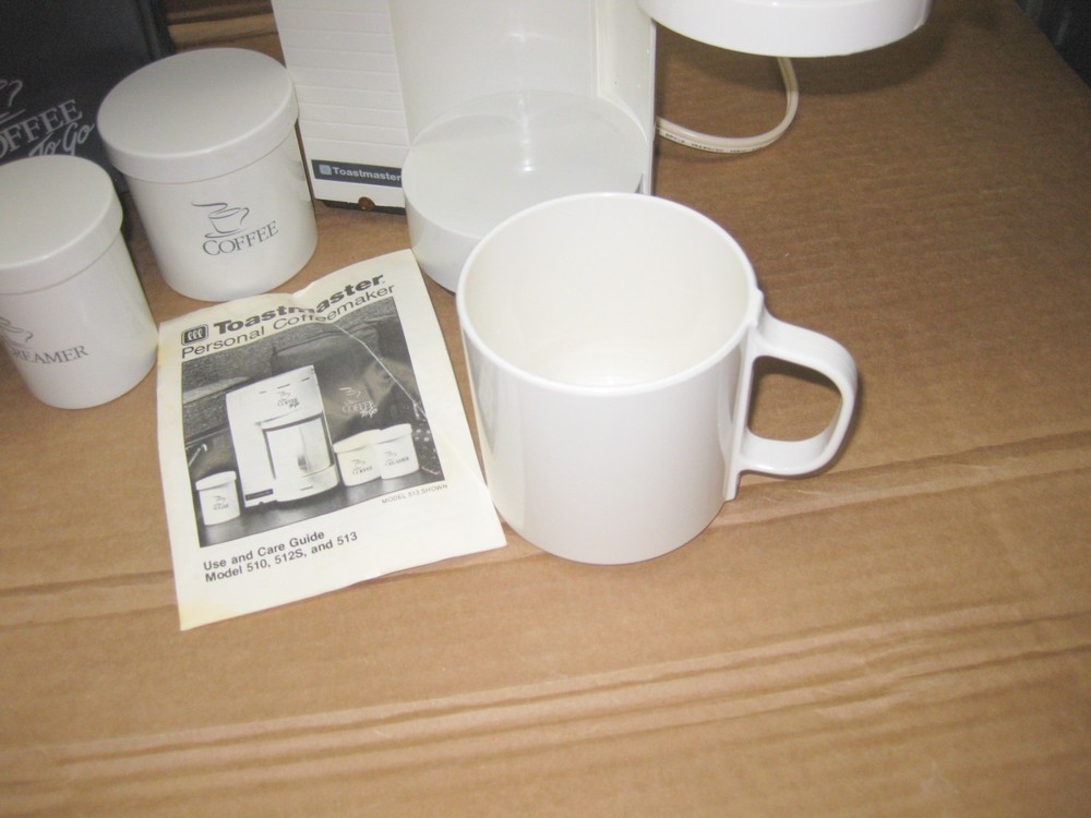 Toastmaster Coffee To Go One Cup Travel Coffee Maker - CLEAN & WORKING