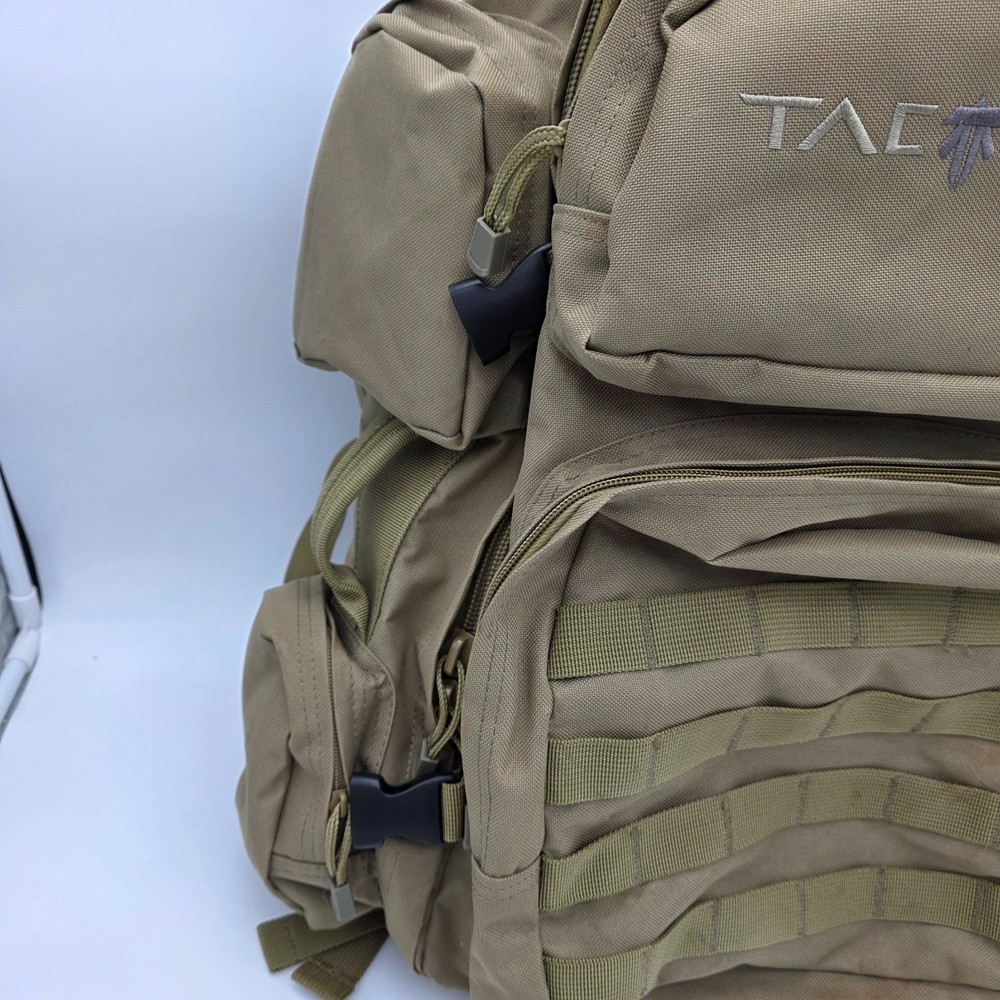 Allen Tactical Backpack Tan Hydration Compatible Adjustable Strap 20.5 in Height