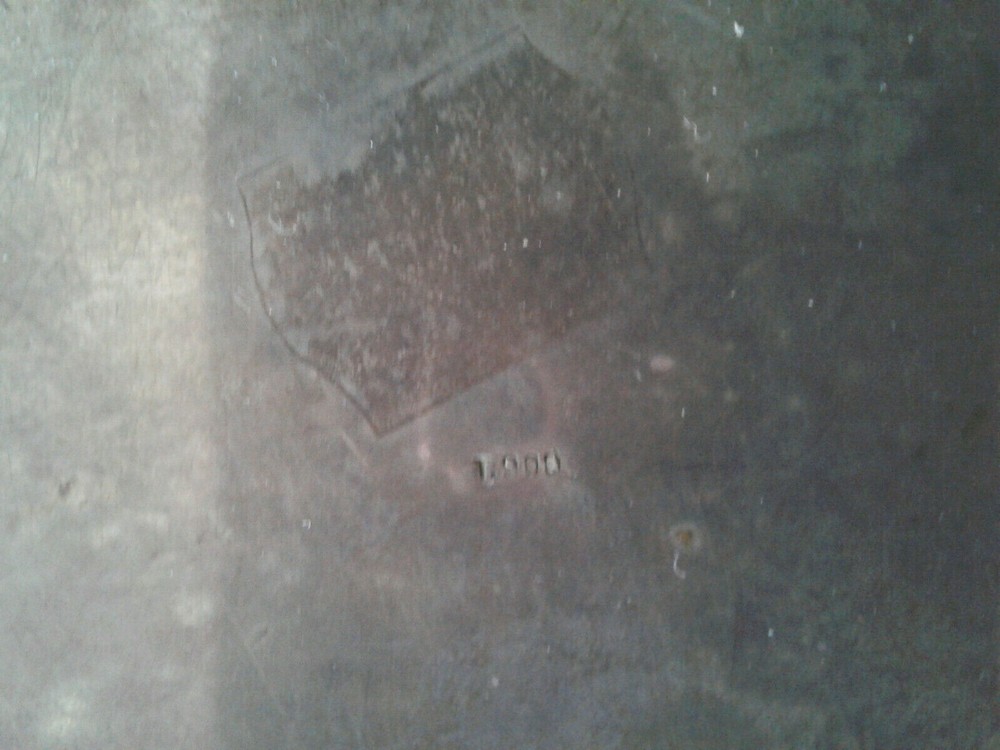 Antique Engraved Repousse Cambodian? Dancer Solid 900 Silver Box - Beautiful!