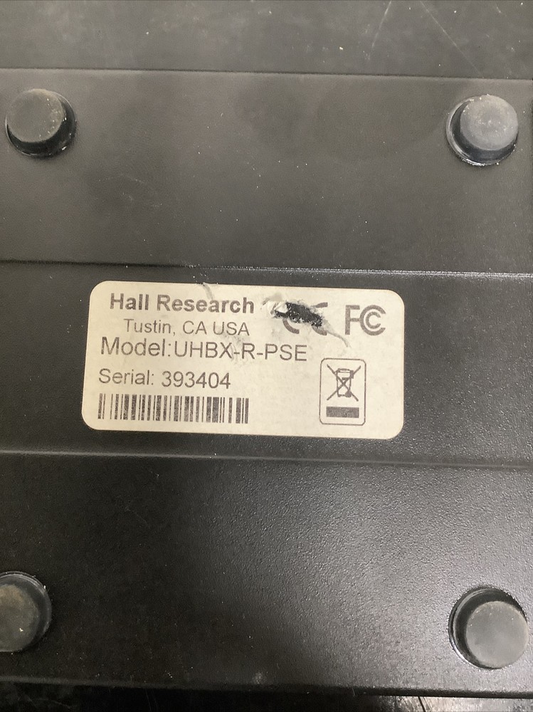 Hall Research UHBX-R-PSE HDMI OVER UTP RECEIVER