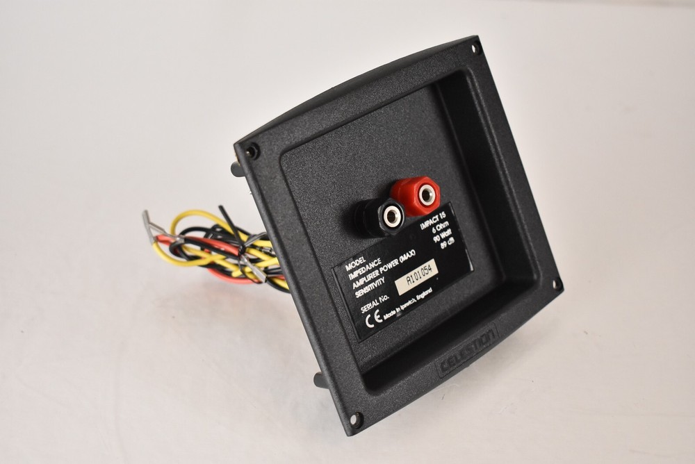 Single Celestion Impact 15 Speaker Crossover Binding Post