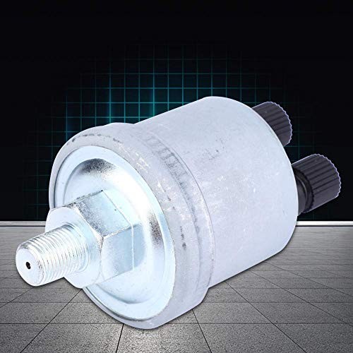 Oil Pressure Sensor, 1/8-27NPTF Thread Car Engine Pressure Sensor Unit 0-10