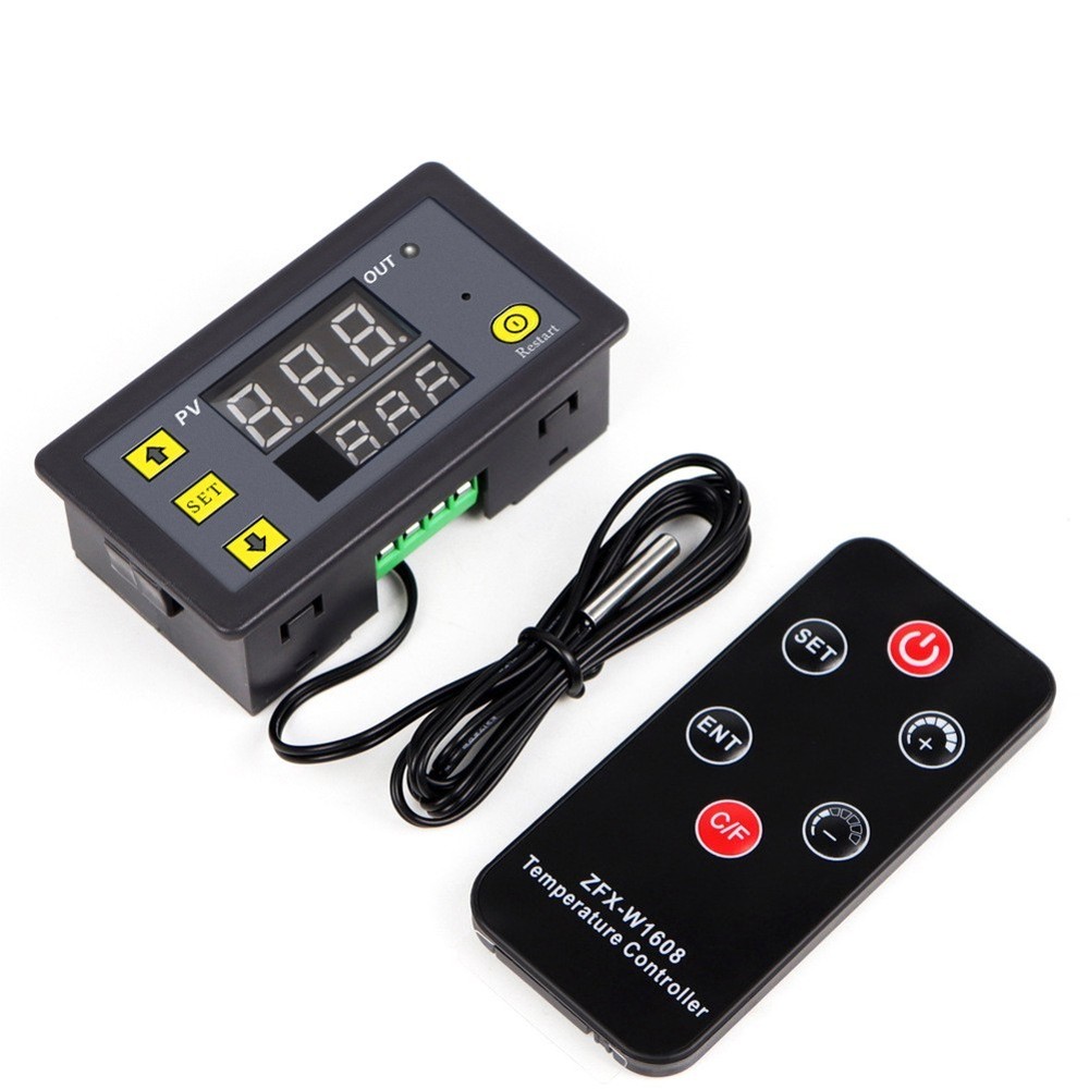 DC12V Digital Temperature Controller with Remote Sensor for Refrigerator Use
