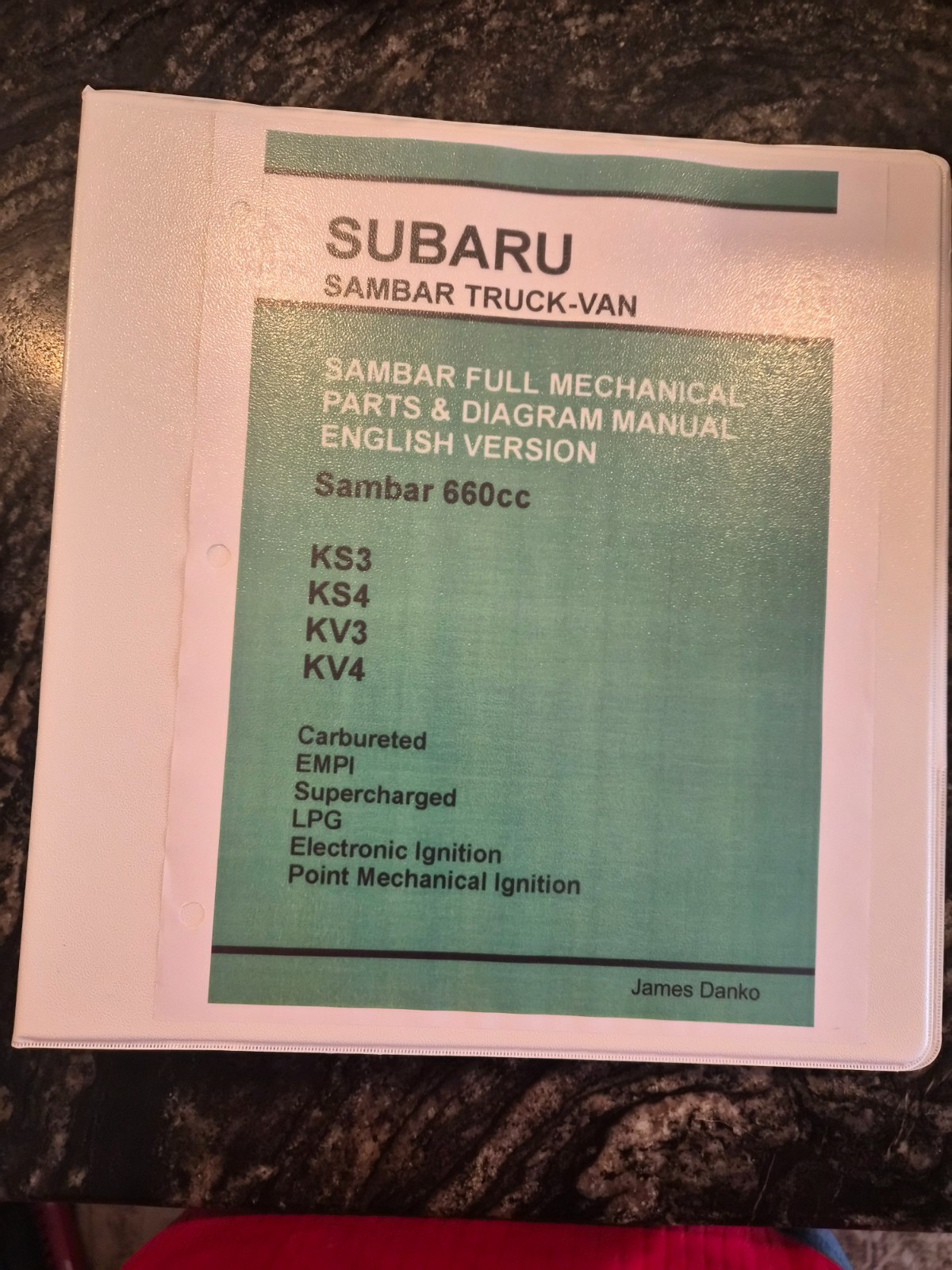 Sambar 450 + pages Factory SERVICE & PARTS Manual 2 BOOKS! W/Binder Free Ship!!