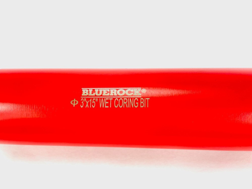 NEW BLUEROCK ® Tools 3" Diamond WET Coring Bit For Concrete Core Drill