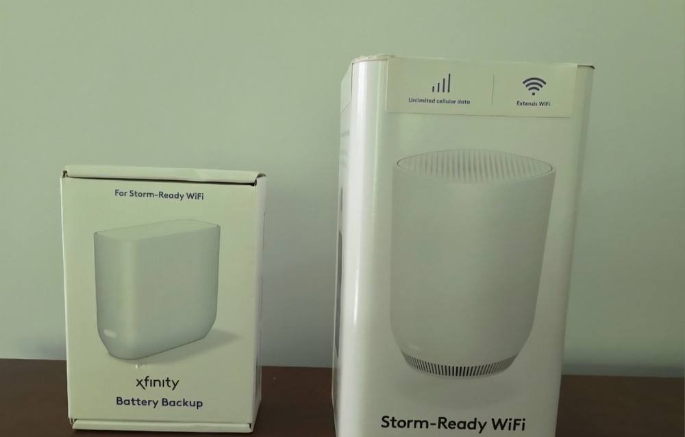 Xfinity Storm-Ready WiFi router and back up battery bundle