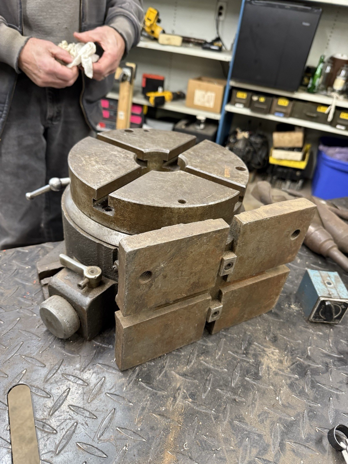 Erickson Hartford 10” H/V Spacer/Rotary Table