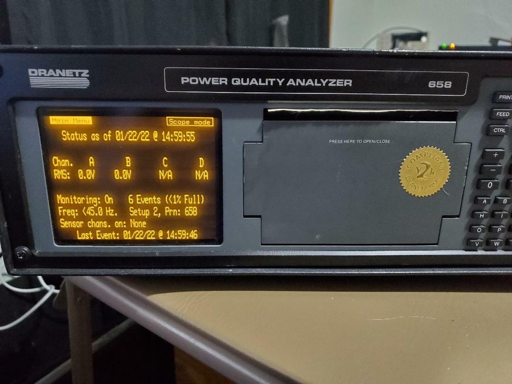 Dranetz Technologies BMI 658-400 Power Quality Analyzer