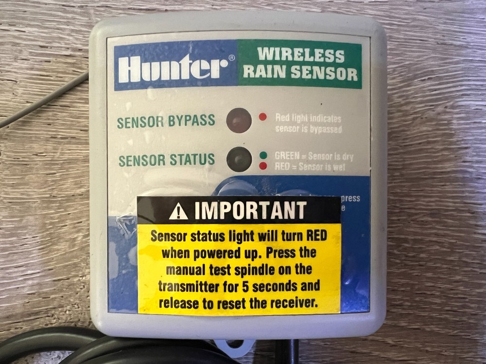 Hunter Wireless Rain Sensor Sprinkler System Switch