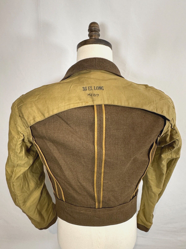 WW2 US ARMY IKE JACKET (MOD) 6TH ARMY AND 32ND INF. DIV. PATCHES + SHIRT