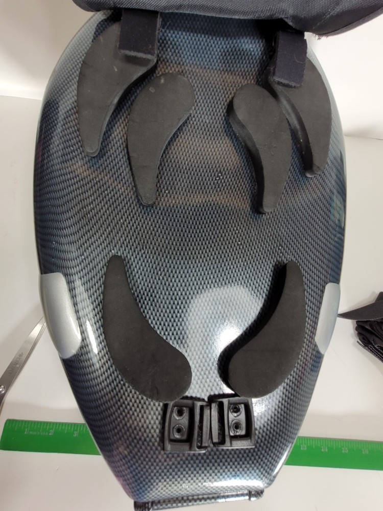 Speed pack by shook designs aerodynamic hard shell pack backpack/ tank bag