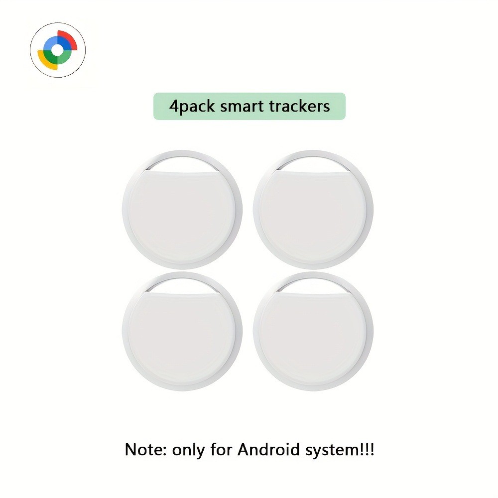 4 Pack Anti-Lost Device Tracker Android Smart Tag for Google Find My item pets