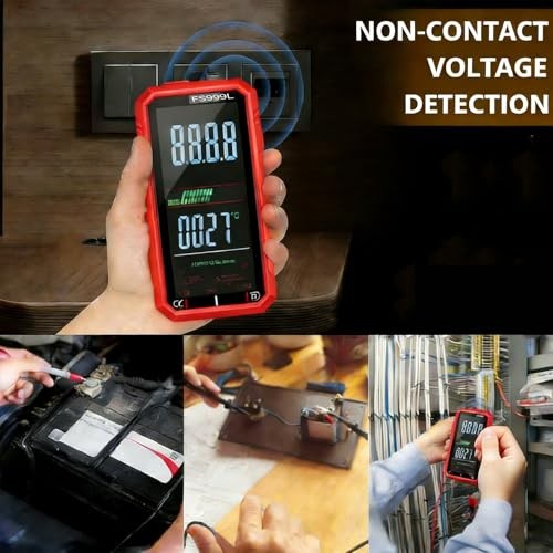 Digital Multimeter, FS999L Multimeter, USB Rechargeable Digital Multimeter –