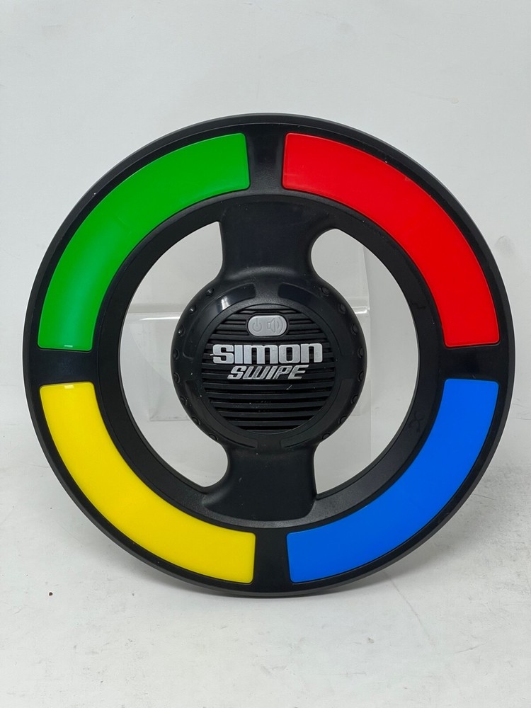 Simon Swipe Electronic Handheld Game Working Habro 2013 Tested Working